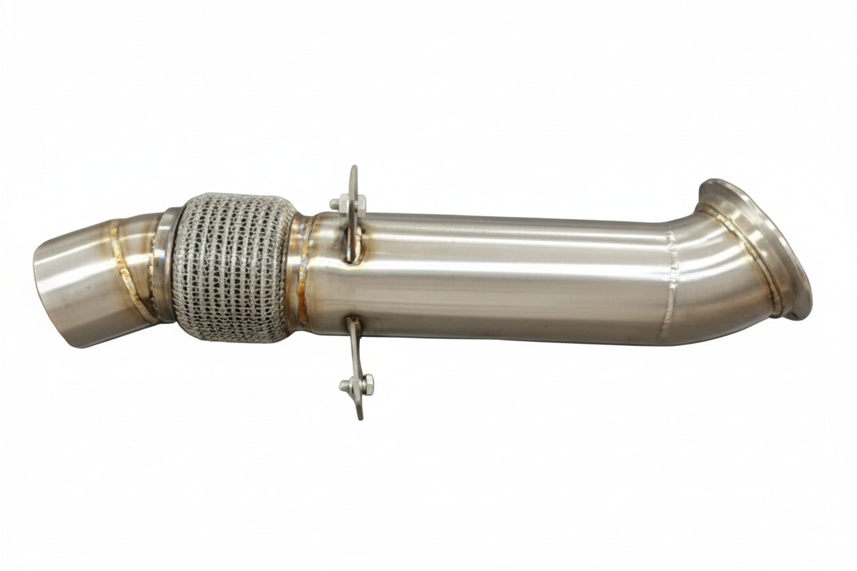 N55 Race Downpipe 535i, 640i 740i, X5, X6 (3.5" 2011-2014/4" 2015-2018)