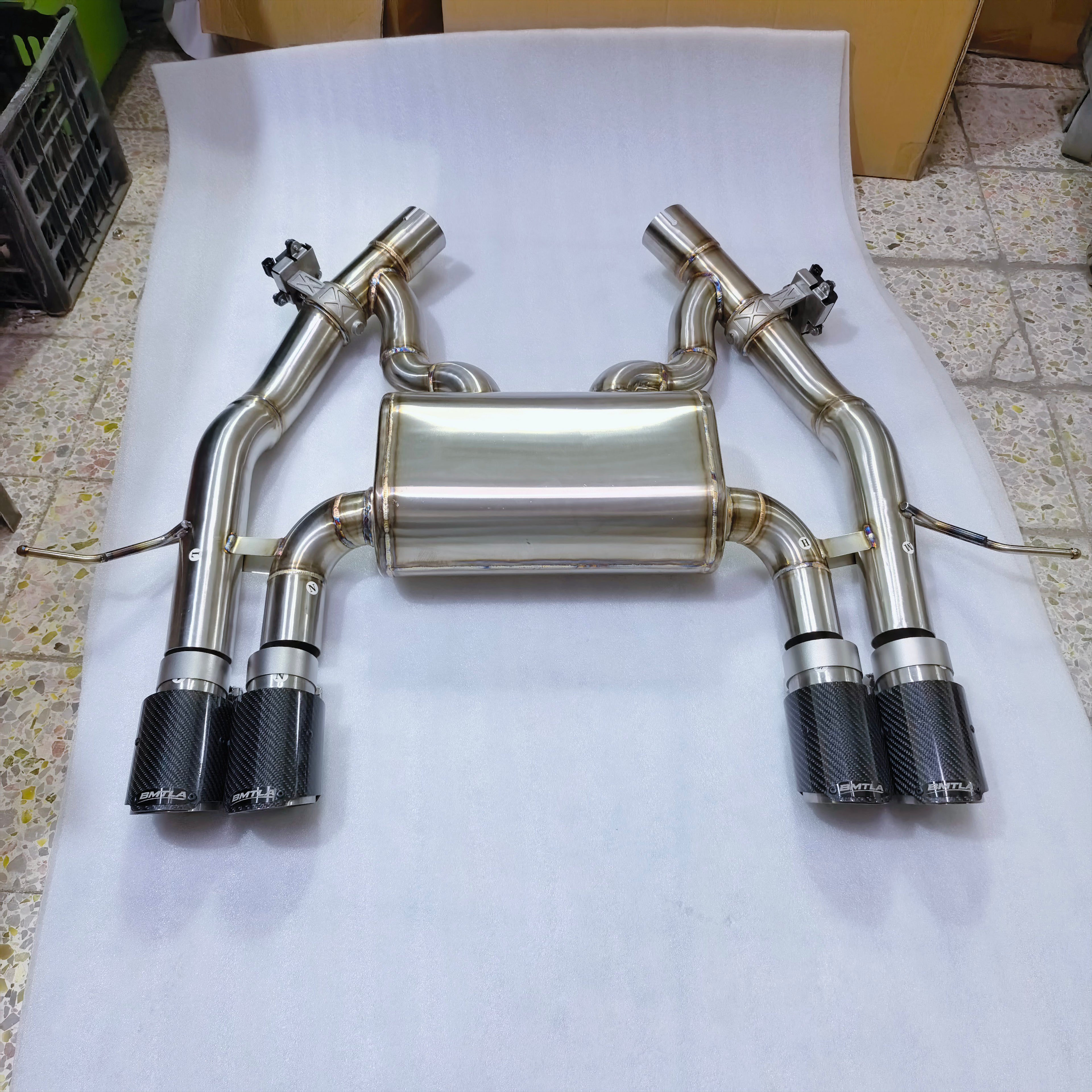 G80/G82/G87 M2, M3, & M4 Valved Cat-Back Exhaust
