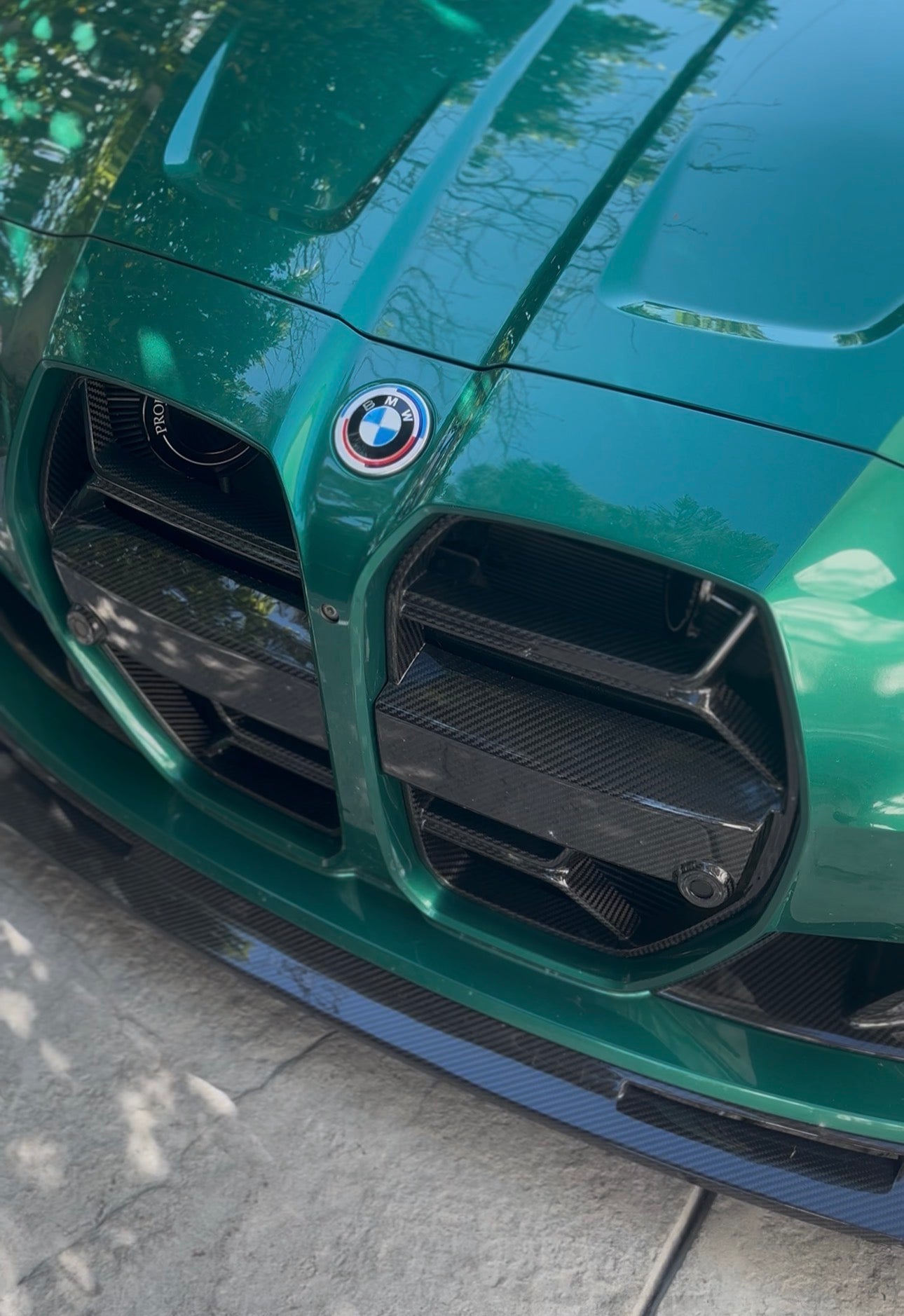 BMW G80 / G82 M3 & M4 CSL Style Carbon Fiber Grille & Side Air